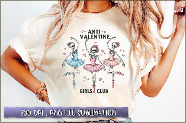 Anti Valentine Girls Club Sublimation Sublimation Shetara Begum 