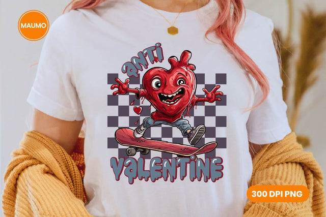 Anti Valentine Heart Clipart Sublimation Maumo Designs 