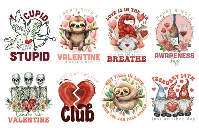 Anti Valentines Day Sublimation Bundle Sublimation CraftLabSVG 