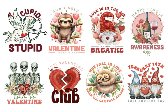 Anti Valentines Day Sublimation Bundle Sublimation CraftLabSVG 