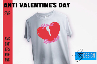 Anti Valentine's Day SVG | Quotes Design | SVG File SVG Fly Design 