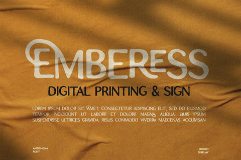 Antichona - Rough Sans Font Font Alpaprana Studio 