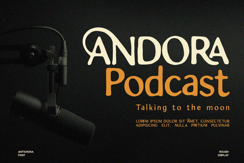 Antichona - Rough Sans Font Font Alpaprana Studio 