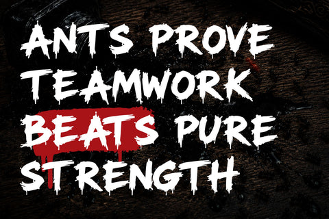 Antiink – Street Dripping Brush Font Font Mozzatype 