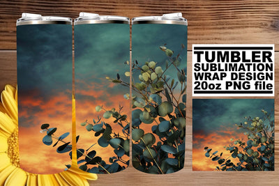 Antique Floral Symphony: Retro Tumbler Design Sublimation afrosvg 