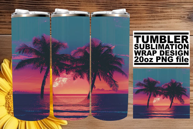 Antique Garden Fantasy: Retro Tumbler Design Sublimation afrosvg 