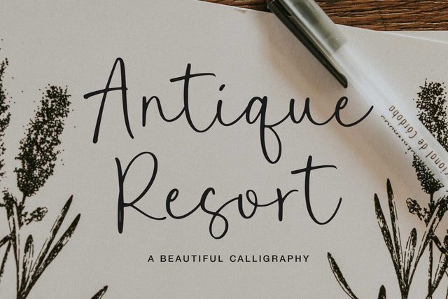 Antique Resort Font Font Balpirick 