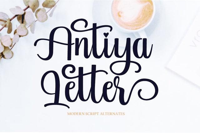 Antira Letter Font gatype 