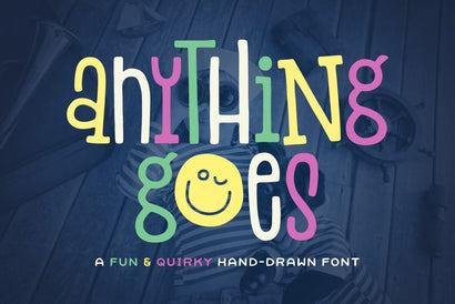 Anything Goes Font Font Denise Chandler 