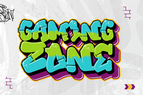 Apex Bound - 3d Layered Graffiti Font Font Mozzatype 