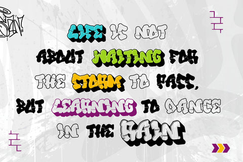 Apex Bound - 3d Layered Graffiti Font Font Mozzatype 