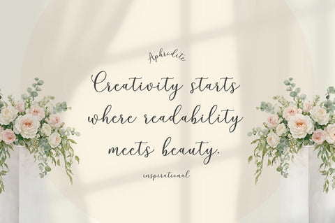 Aphrodite Font gatype 