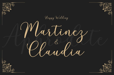 Aphrodite Font gatype 