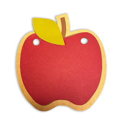 Apple Banner SVG Cut File for Classroom, DIY Autumn Home Decor, or Fall Events SVG Flowingcreek 