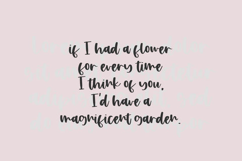 Apple Blossom Script Font Beck McCormick 