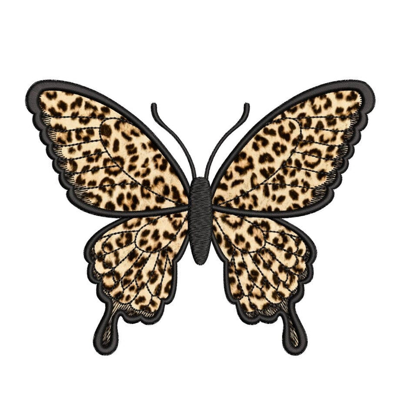 Applique Butterfly Embroidery Design, 3 sizes, Instant Download Embroidery/Applique DESIGNS Nino Nadaraia 