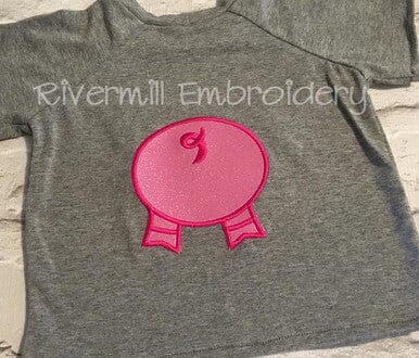 Applique Pig Front & Back Machine Embroidery Design Embroidery/Applique DESIGNS Rivermill Embroidery 