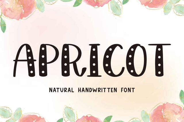 APRICOT Font Mozarella 