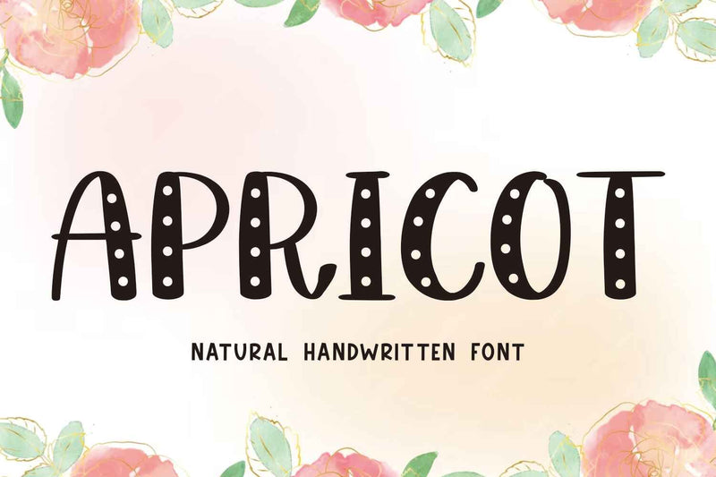 APRICOT Font Mozarella 