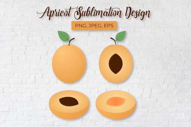Apricot sublimation clipart bundle Sublimation LaBelezoka 