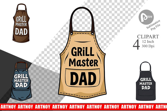Apron Clipart Sublimation artnoy 