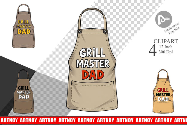 Apron Clipart Sublimation artnoy 