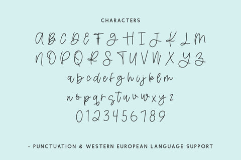 Aquariusly Script Font Beck McCormick 