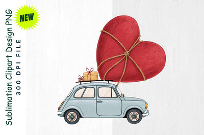 AR with Giant Heart Pillow Sublimation Clipart Sublimation Regulrcrative 