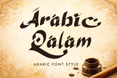 Arabic Qalam Font Prasetya Letter 