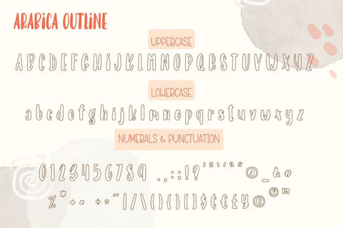 Arabica - Handwriting Font Duo Font AnningArts Design 