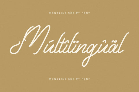 Arcadiny - Monoline Script Font Font Letterena Studios 