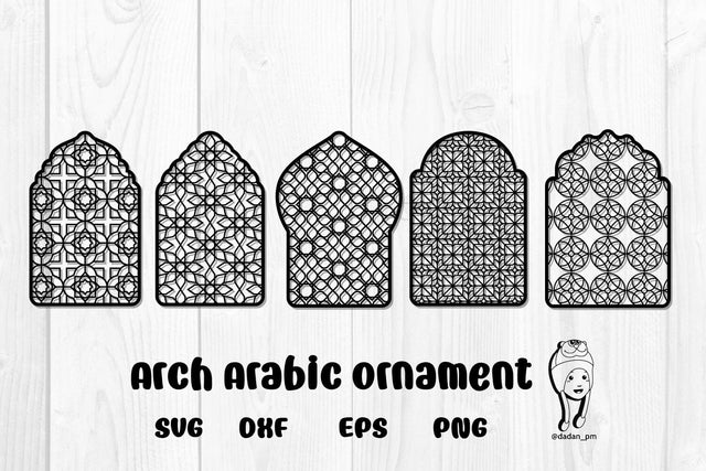 Arch Arabic ornament svg SVG dadan_pm 