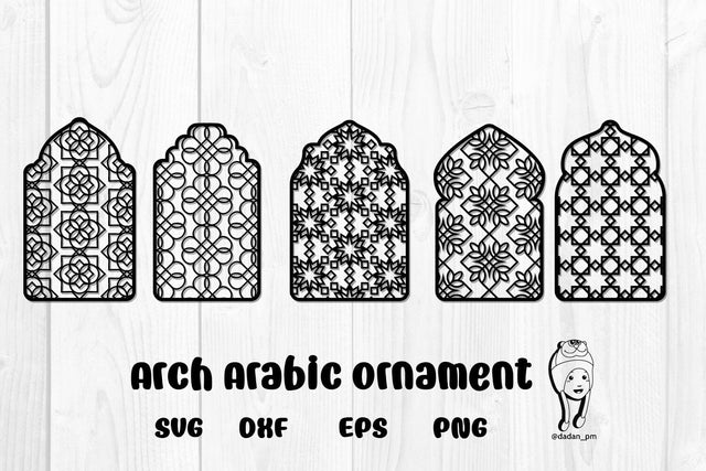 Arch Arabic ornament svg SVG dadan_pm 