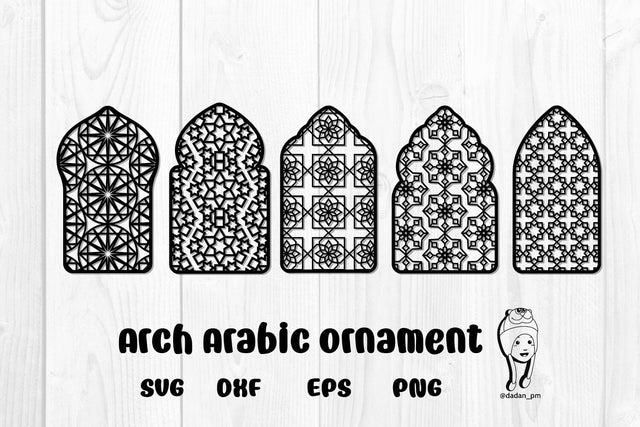 Arch Arabic ornament svg SVG dadan_pm 