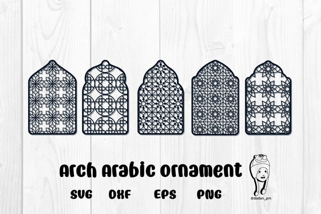 Arch Arabic ornament svg SVG dadan_pm 