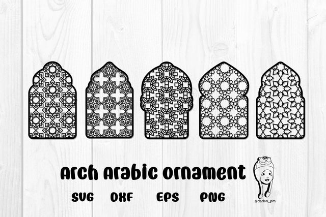 Arch Arabic ornament svg SVG dadan_pm 