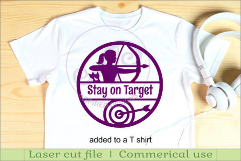 Archery female name wall art sign SVG APInspireddesigns 