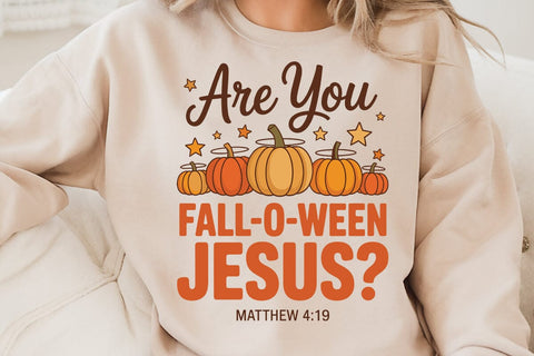 Are You Fall-o-ween Jesus Matthew 419 SVG Angelina750 
