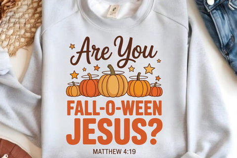 Are You Fall-o-ween Jesus Matthew 419 SVG Angelina750 
