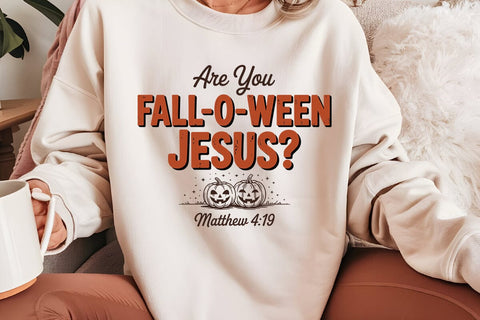 Are You Fall o ween Jesus SVG Angelina750 