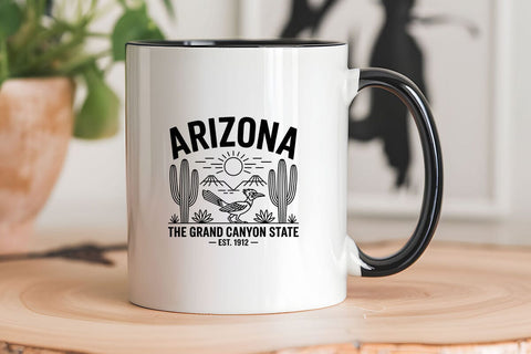 Arizona The Grand Canyon State Est. 1912 SVG Angelina750 