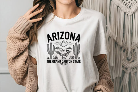 Arizona The Grand Canyon State Est. 1912 SVG Angelina750 