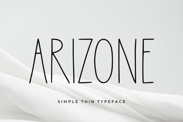 Arizone Font Abo Daniel Studio 