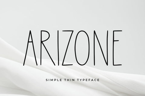 Arizone Font Abo Daniel Studio 