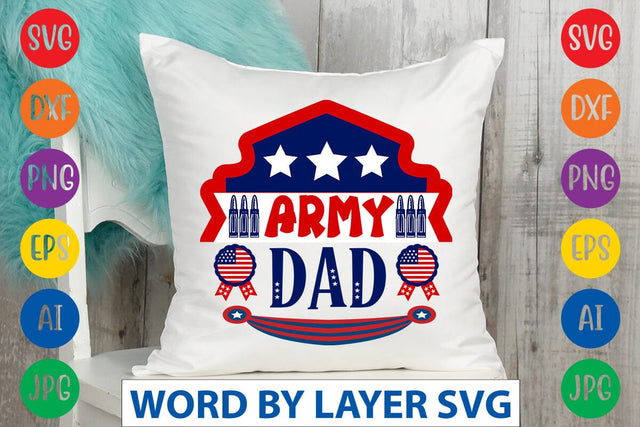 Army Dad SVG DESIGN SVG Rafiqul20606 