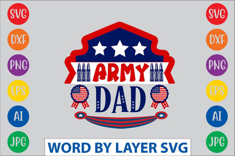 Army Dad SVG DESIGN SVG Rafiqul20606 
