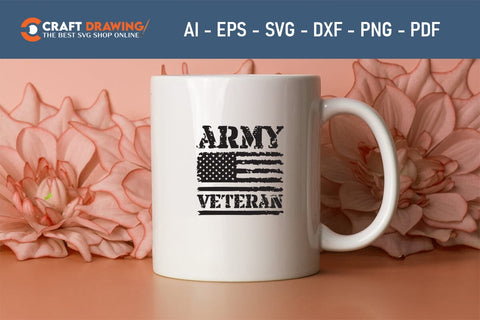 Army Veteran Svg, Military Svg, Patriotic Svg, Veteran Png, Soldier Svg, Army Svg, Veterans Day Svg - Printable, Cricut & Silhouette Files SVG Debashish Barman 