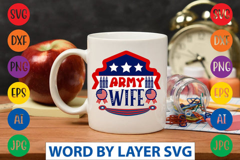 Army Wife SVG DESIGN SVG Rafiqul20606 