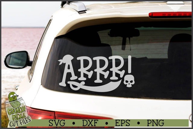 Arrr Pirate SVG File SVG Crunchy Pickle 