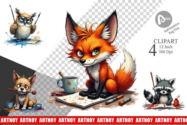 Art Grumps Clipart Sublimation artnoy 